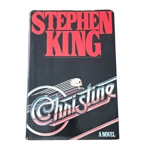 CHRISTINE by Stephen King (1983, Hardcover) 1st Edition